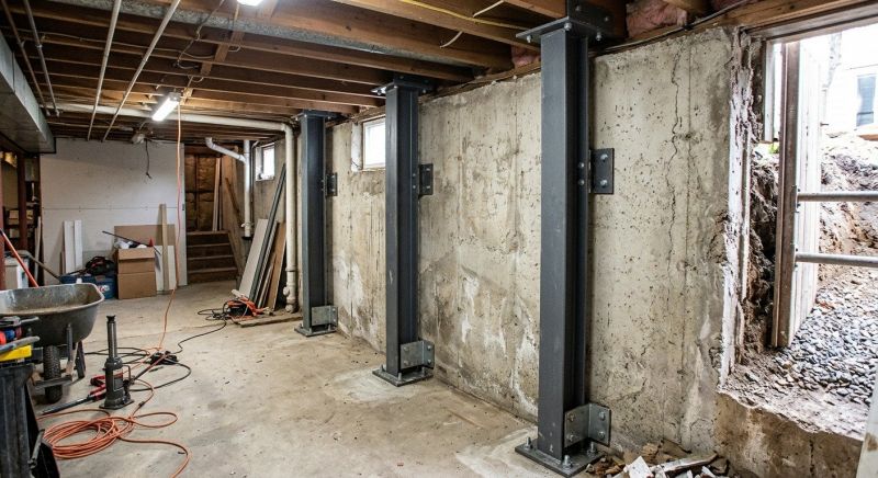 Basement Stabilization in Walterboro, SC