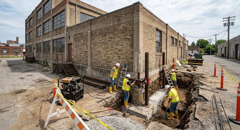 Commercial Foundation Repair in Walterboro, SC