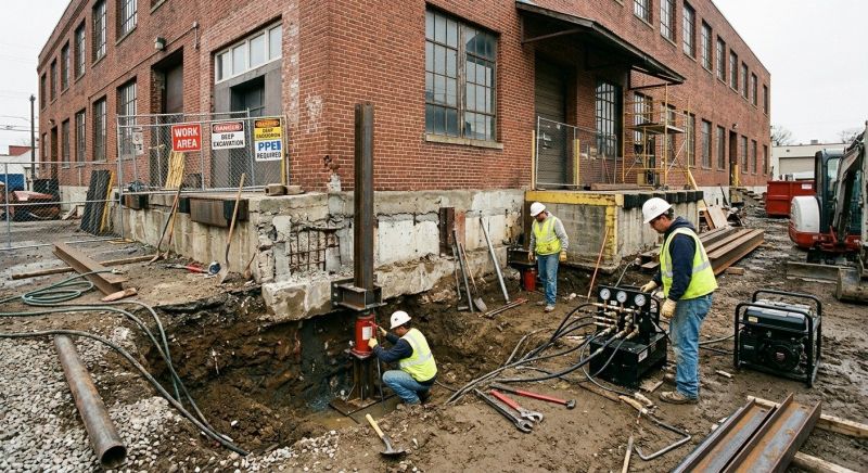 Commercial Foundation Repair in Walterboro, SC