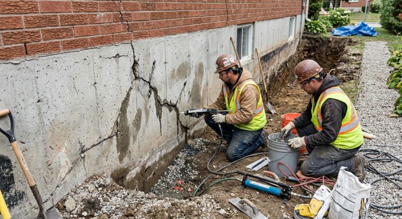 Cracked Foundation Repair in Walterboro, SC