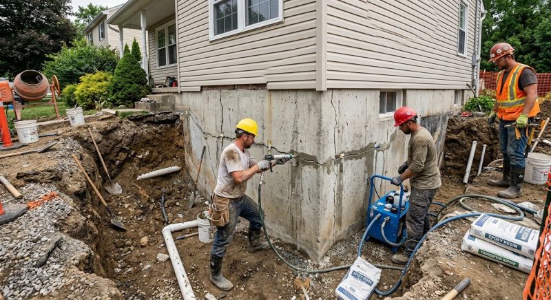 Cracked Foundation Repair in Saint George, SC