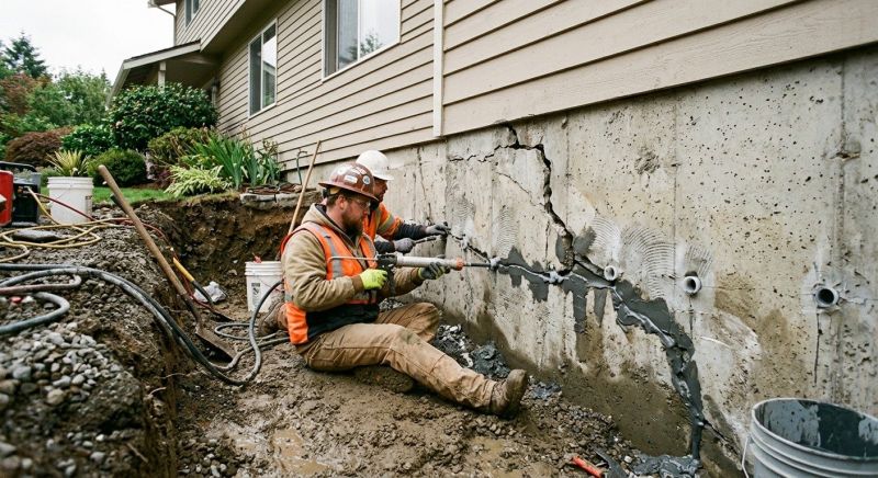 Cracked Foundation Repair in Saint George, SC
