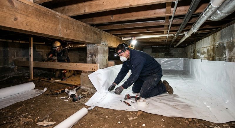 Crawl Space Leveling in Walterboro, SC
