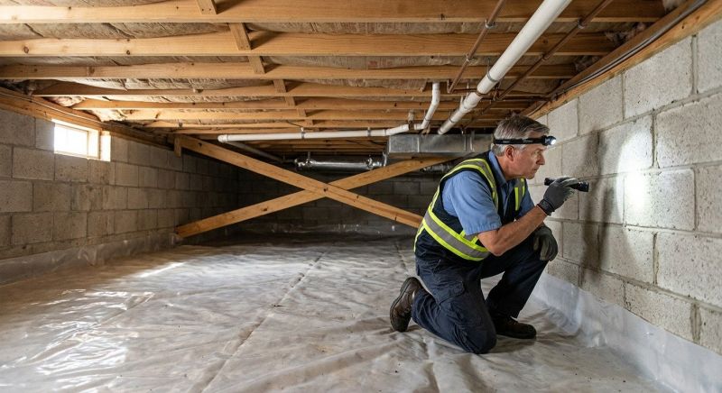 Crawl Space Leveling in Walterboro, SC