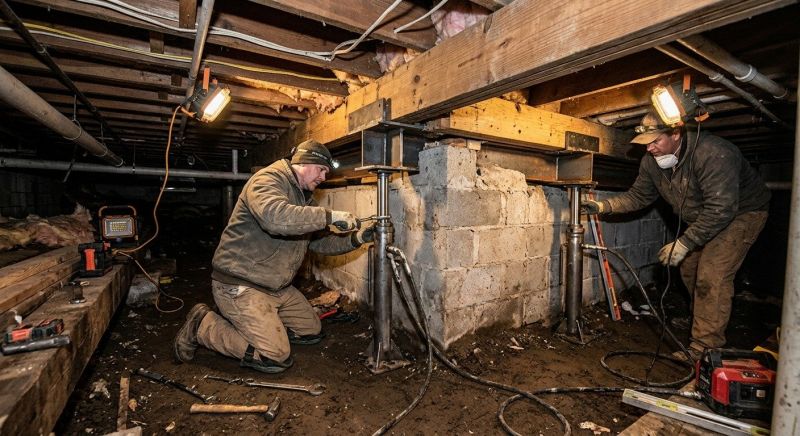 Crawlspace Foundation Repair in Walterboro, SC
