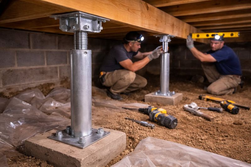 Crawlspace Structural Repair in Walterboro, SC