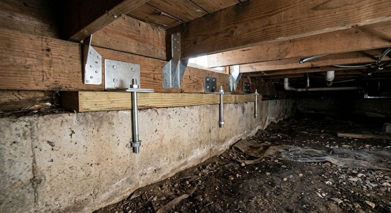 Crawlspace Structural Repair in Walterboro, SC