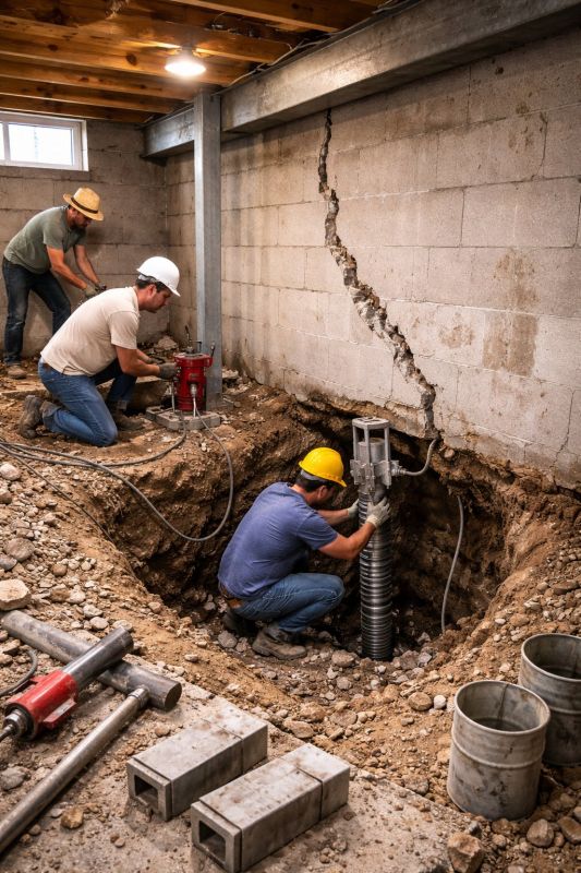 Foundation Structural Repair in Walterboro, SC