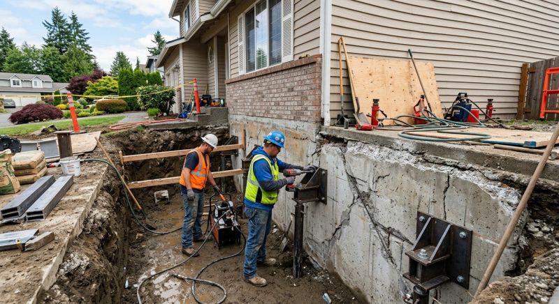 Foundation Repair detail