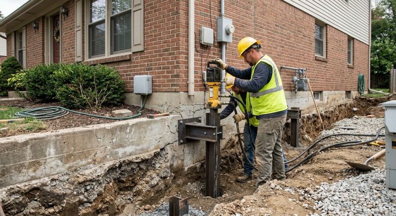 Helical Piers Installation in Walterboro, SC