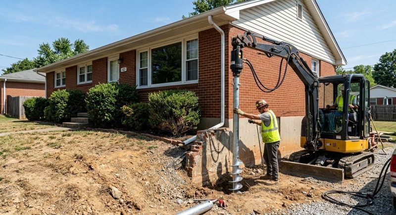 Helical Pile Installation in Walterboro, SC