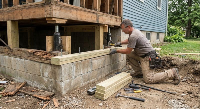 House Foundation Repair in Walterboro, SC