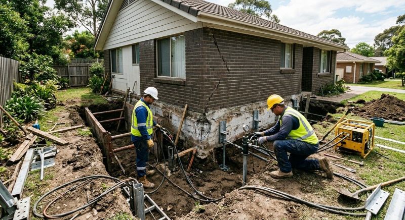 House Foundation Repair in Saint George, SC