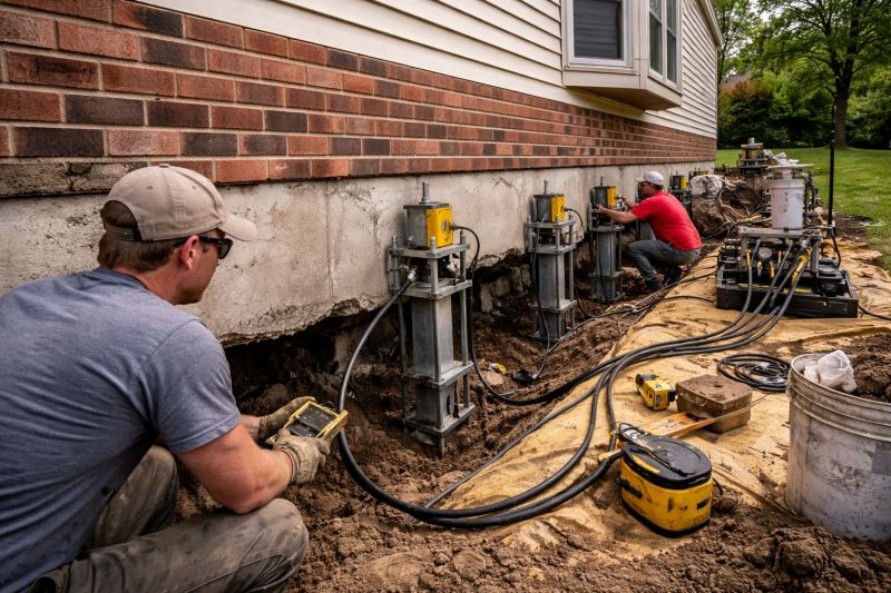 Settling Foundation Service in Saint George, SC
