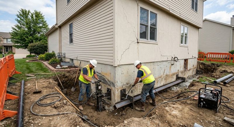 Sinking Foundation Repair in Walterboro, SC