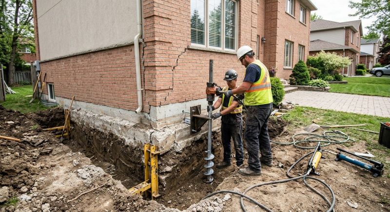 Sinking Foundation Repair in Saint George, SC