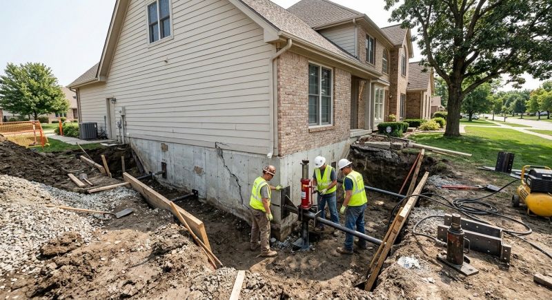 Sinking Foundation Repair in Saint George, SC