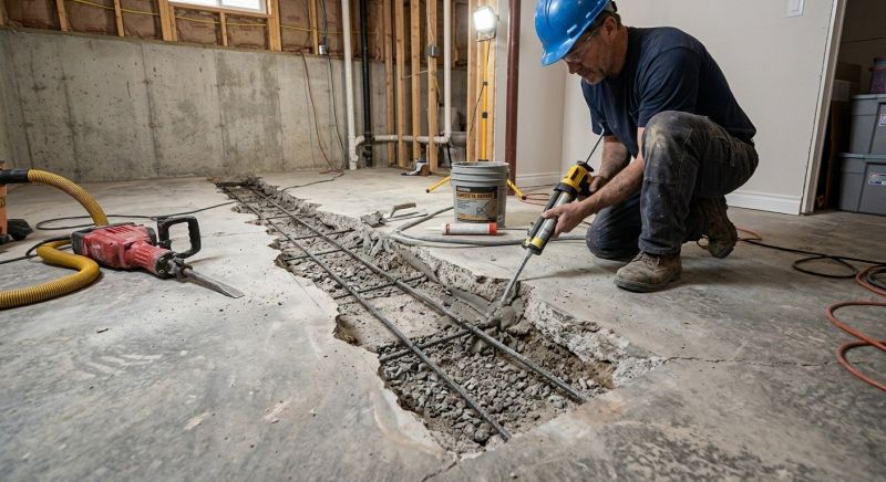 Slab Foundation Repair in Walterboro, SC