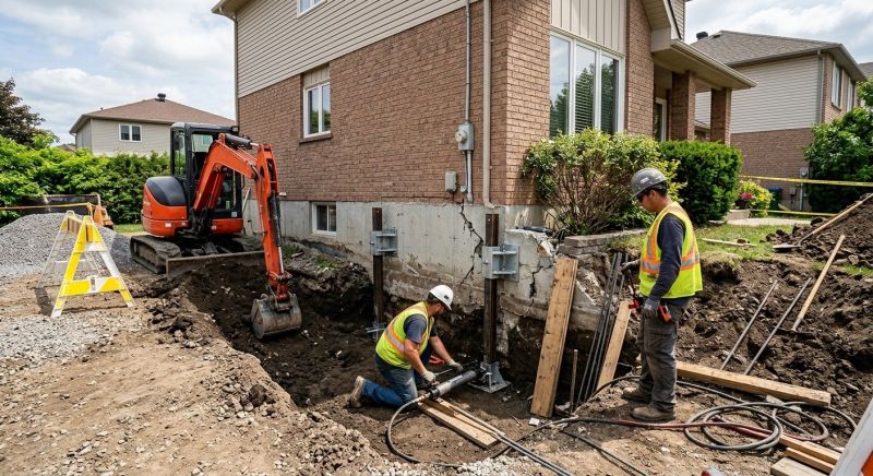 Slab Foundation Repair in Walterboro, SC