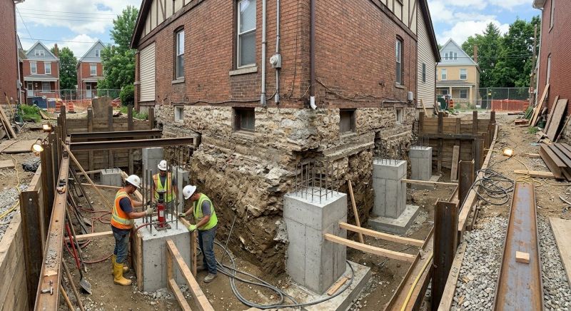 Structural Underpinning in Walterboro, SC