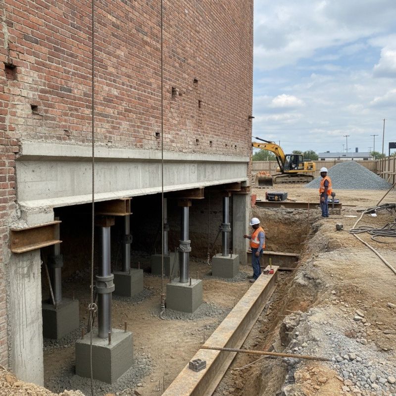 Structural Underpinning in Walterboro, SC
