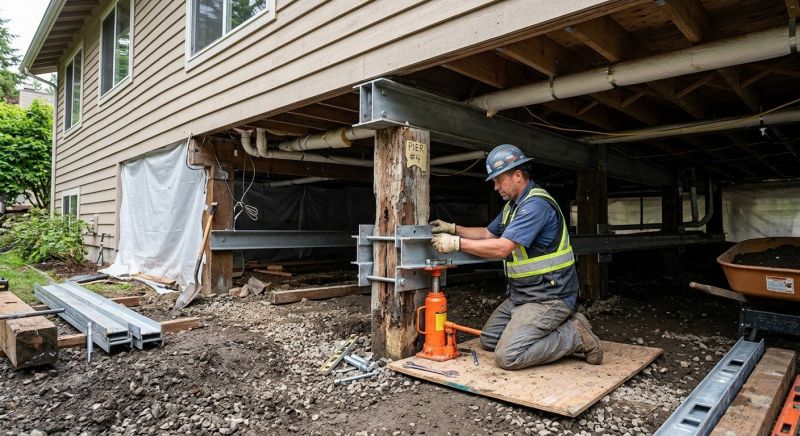 Structural Underpinning in Walterboro, SC