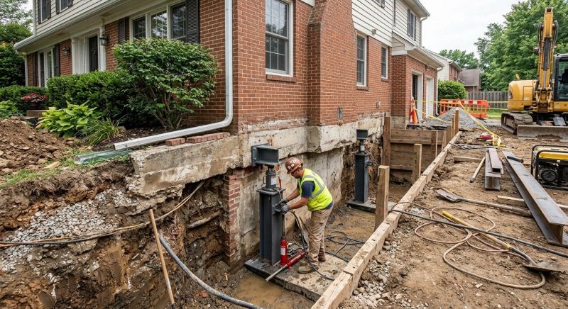 Structural Underpinning in Walterboro, SC